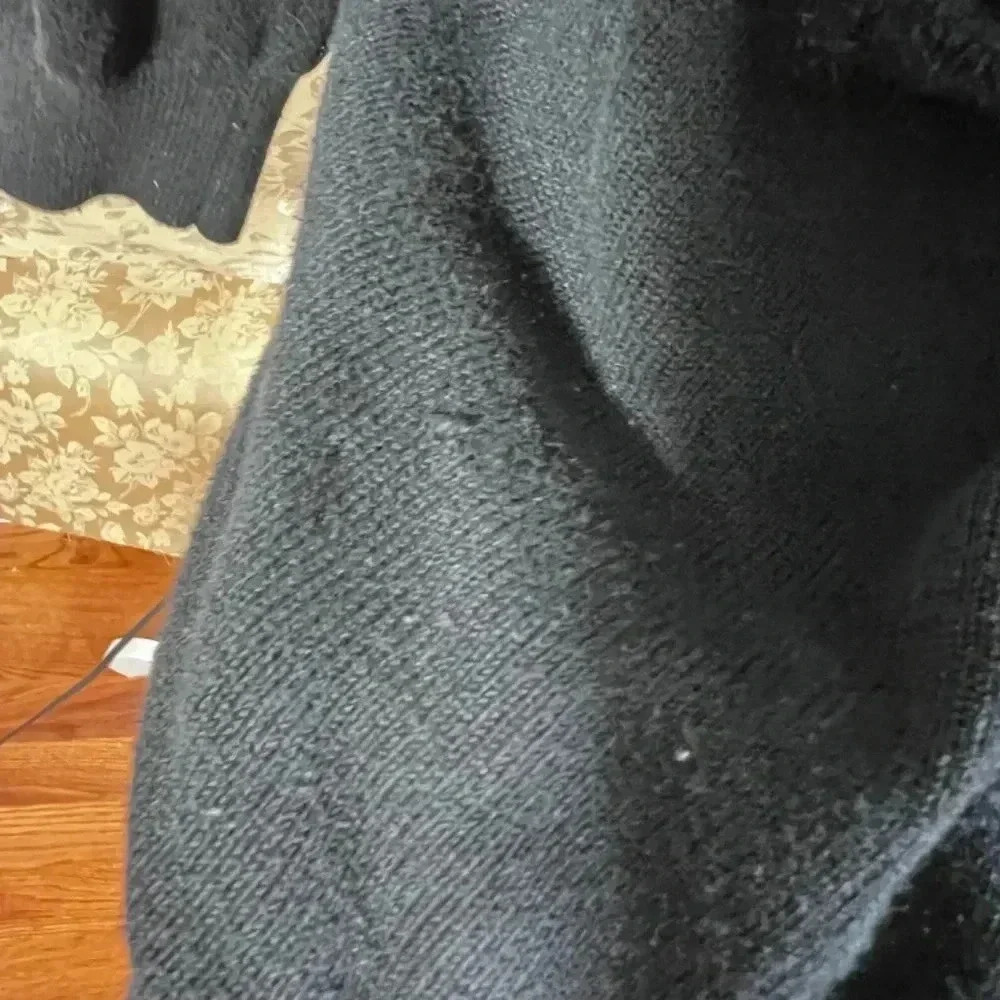 Anthropologie Moth Black Button Up Knit Cardigan Women's Size XL - Picture 8 of 9